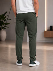 Force NXT Men's Premium Microfiber Fabric Track Pant with Zipper Side Pocket