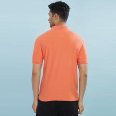 Force NXT Super Combed Cotton Mens Collared Polo Solid T-Shirt