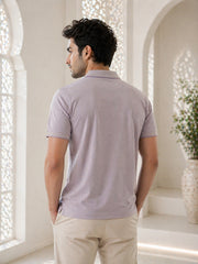 Force NXT Men's Super Combed Cotton Rich Fabric Half-Sleeves Polo T-Shirt
