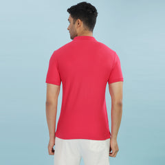 Force NXT Super Combed Cotton Mens Collared Polo Solid T-Shirt