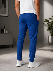 Force NXT Men's Premium Microfiber Fabric Track Pant with Zipper Side Pocket