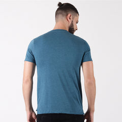 Force NXT Super Combed Cotton Mens Henley Solid T-Shirt