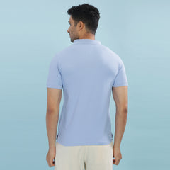 Force NXT Super Combed Cotton Mens Collared Polo Solid T-Shirt