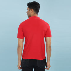 Force NXT Super Combed Cotton Mens Collared Polo Solid T-Shirt