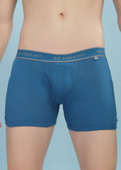 Super Combed Cotton Soft Rib Mens Pack of 3 Solid Trunk