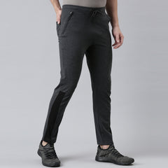 Force NXT Super Combed Cotton Mens Pack of 2 Solid Track Pant
