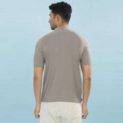 Force NXT Super Combed Cotton Mens Collared Polo Solid T-Shirt