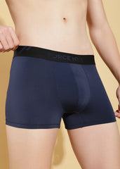 Force NXT Men's Polyamide Microfiber Elastane Stretch Fabric Solid Trunk