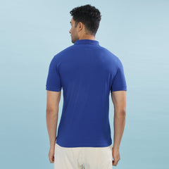Force NXT Super Combed Cotton Mens Collared Polo Solid T-Shirt