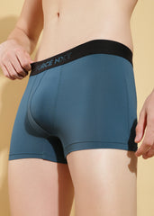 Force NXT Men's Polyamide Microfiber Elastane Stretch Fabric Solid Trunk