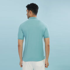 Force NXT Super Combed Cotton Mens Collared Polo Solid T-Shirt