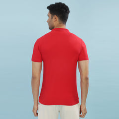 Force NXT Super Combed Cotton Mens Collared Polo Solid T-Shirt