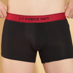 Super Combed Cotton Four Way Stretch Solid Mens Pack of 3 Trunk