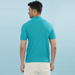 Force NXT Super Combed Cotton Mens Collared Polo Solid T-Shirt
