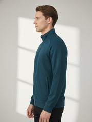Force NXT Men's Combed Cotton Full Sleeves Solid Jacket