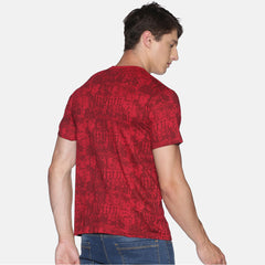 Force NXT Super Combed Cotton Mens Round Neck Printed T-Shirt