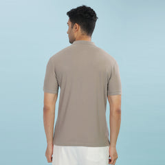 Force NXT Super Combed Cotton Mens Collared Polo Solid T-Shirt