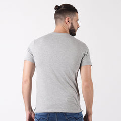 Force NXT Super Combed Cotton Mens Henley Solid T-Shirt