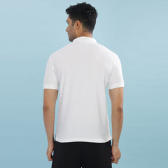 Force NXT Super Combed Cotton Mens Collared Polo Solid T-Shirt