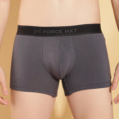 Super Combed Cotton Four Way Stretch Solid Mens Pack of 2 Trunk