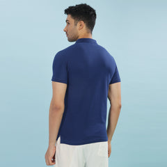 Force NXT Super Combed Cotton Mens Collared Polo Solid T-Shirt