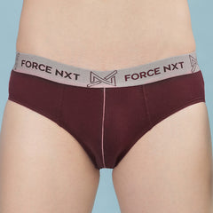 Super Combed Cotton Solid Mens Pack of 2 Brief