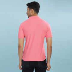 Force NXT Super Combed Cotton Mens Collared Polo Solid T-Shirt