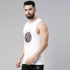 Force NXT Super Combed Cotton Mens Pack of 2 Printed Muscle Tee