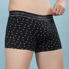 Super Combed Cotton Printed Mens Trunk