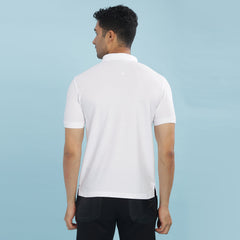 Force NXT Super Combed Cotton Mens Collared Polo Solid T-Shirt