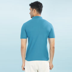 Force NXT Super Combed Cotton Mens Collared Polo Solid T-Shirt