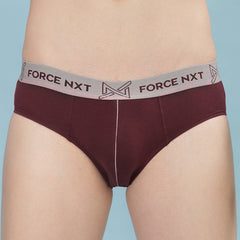 Super Combed Cotton Solid Mens Pack of 2 Brief
