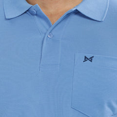 Force NXT Super Combed Cotton Mens Collared Polo Solid T-Shirt