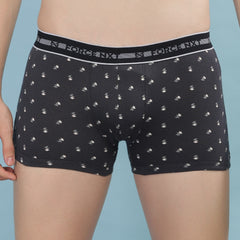Super Combed Cotton Printed Mens Pack of 3 Trunk