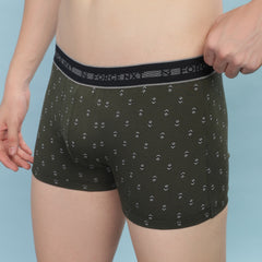 Super Combed Cotton Printed Mens Pack of 2 Trunk