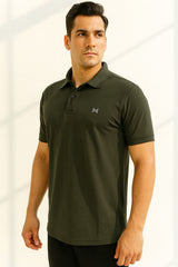 Force NXT Men's Premium Microfiber Fabric Polo T-Shirt