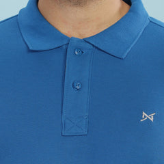 Force NXT Super Combed Cotton Mens Collared Polo Solid T-Shirt