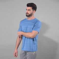 Anti Viral Anti Odour Cool Mens Round Neck Pack Of 2 Sports Printed T-Shirt