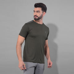 Anti Viral Anti Odour Cool Mens Round Neck Pack Of 2 Sports Printed T-Shirt