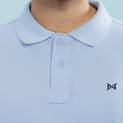 Force NXT Super Combed Cotton Mens Collared Polo Solid T-Shirt