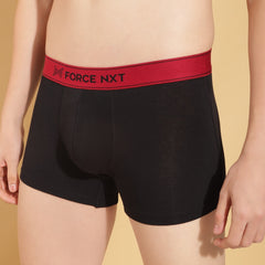 Super Combed Cotton Four Way Stretch Solid Mens Pack of 2 Trunk