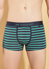 Super Combed Cotton Four Way Stretch Mens Pack of 3 Striped Trunk
