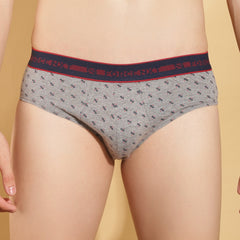 Super Combed Cotton Printed Mens Pack of 3 Brief