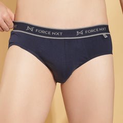 Super Combed Cotton Solid Mens Pack of 2 Brief