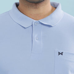 Force NXT Super Combed Cotton Mens Collared Polo Solid T-Shirt