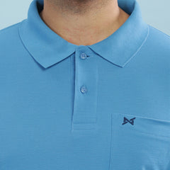 Force NXT Super Combed Cotton Mens Collared Polo Solid T-Shirt