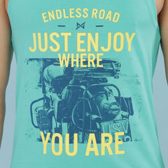 Force NXT Super Combed Cotton Mens Tank Top Printed Vest