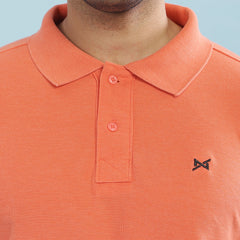 Force NXT Super Combed Cotton Mens Collared Polo Solid T-Shirt