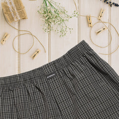 Force NXT Super Combed Cotton Mens Checks Boxer Shorts
