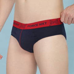 Super Combed Cotton Solid Mens Pack of 2 Brief